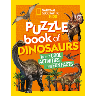 National Geographic Kids: Puzzle Book of Dinosaurs