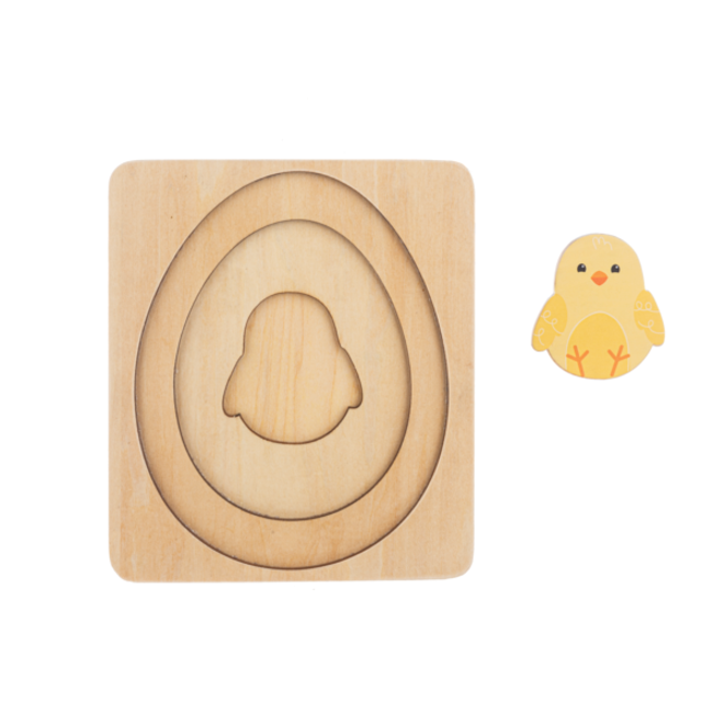 Ganz Ganz Baby 3 Layered Puzzle Easter Egg BGE10589
