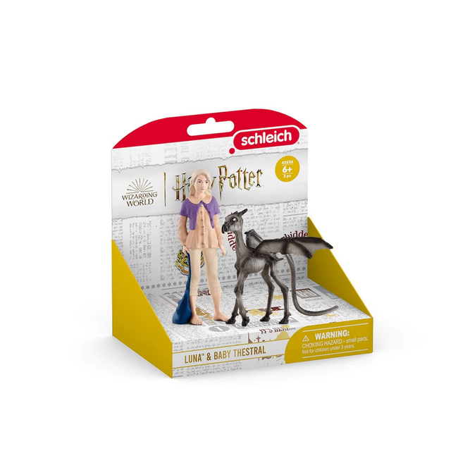 Schleich Wizarding World  Luna Lovegood & Baby Thestral 42636
