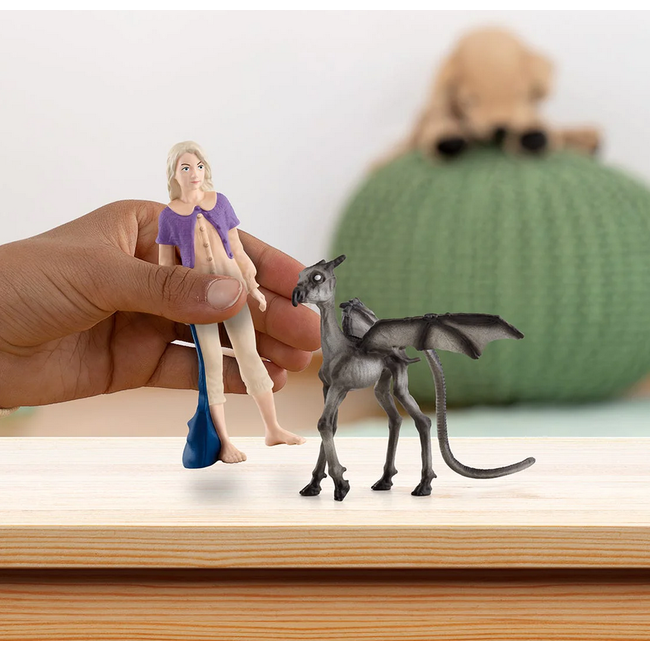 Schleich Wizarding World  Luna Lovegood & Baby Thestral 42636