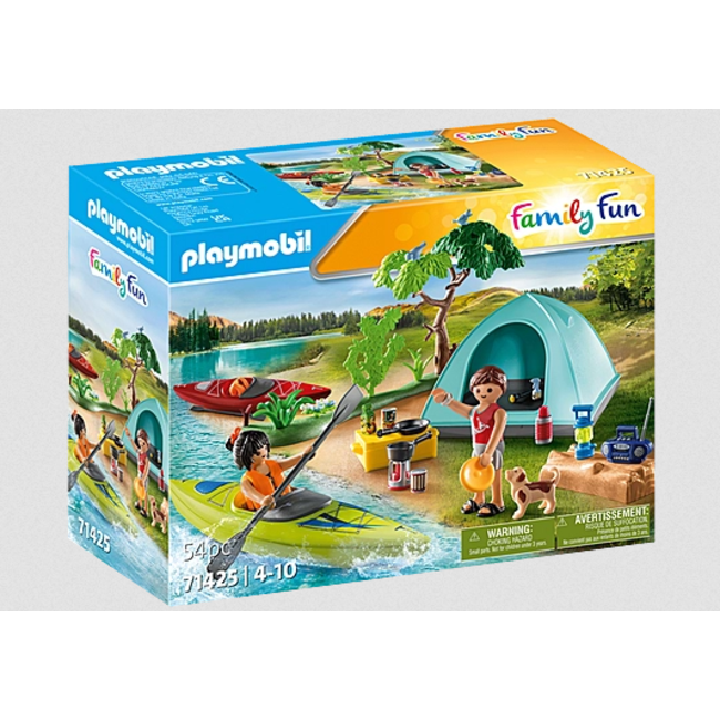 Playmobil Family Fun - Camping with Campfire 71425