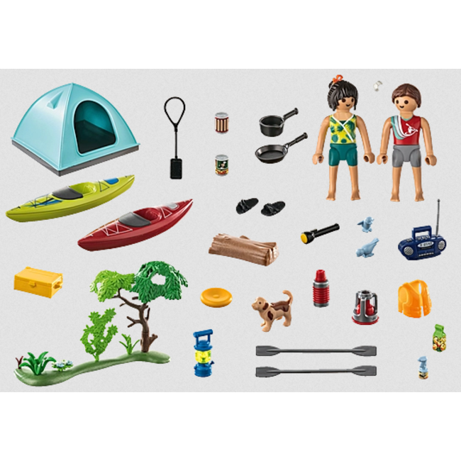 Playmobil Family Fun - Camping with Campfire 71425