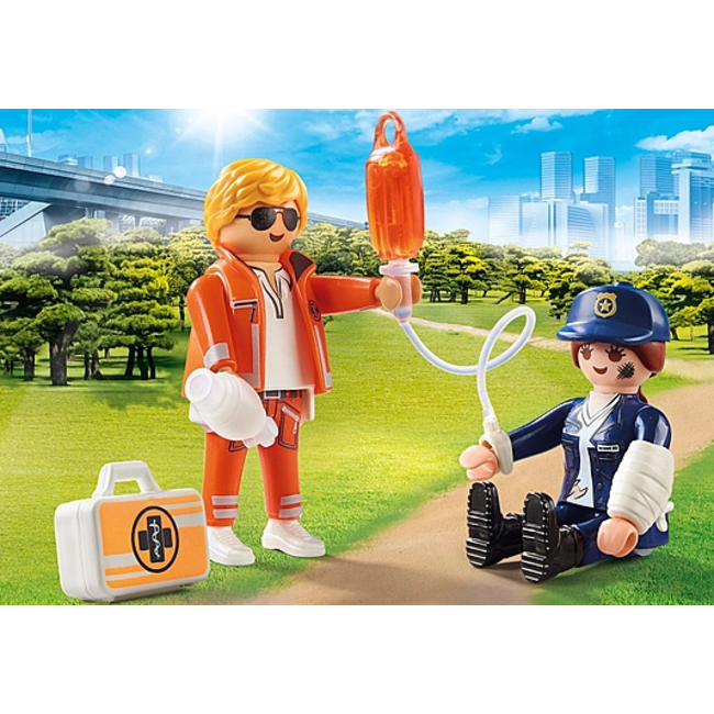 Playmobil Duo Pack Doctor and Police Officer 70823
