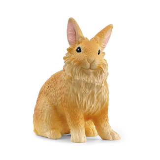 Schleich Farm World Green Dot Lionhead Rabbit 13974