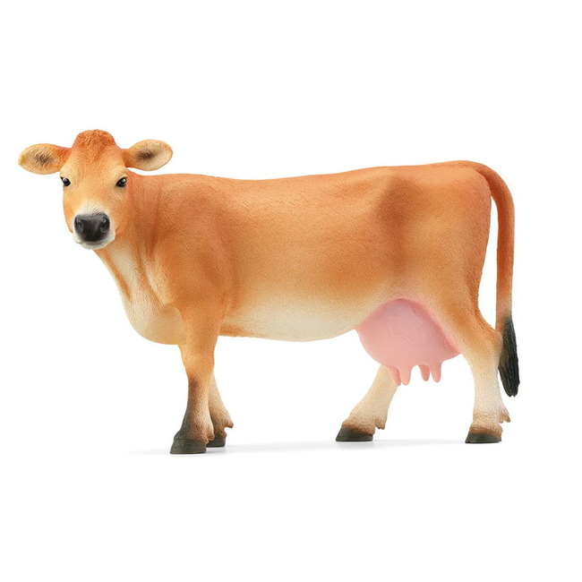 Schleich Farm World Grey Dot Jersey Cow 13967