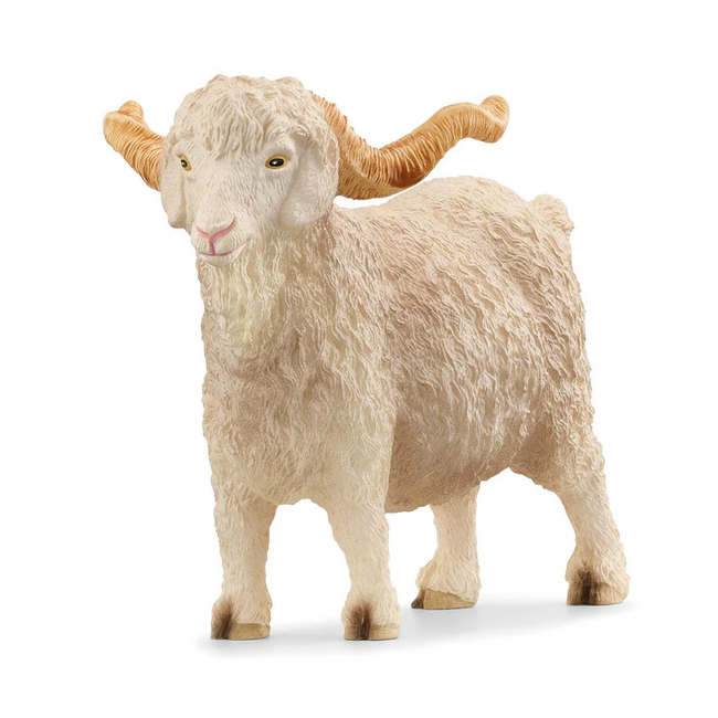 Schleich Farm World Yellow Dot Angora Goat 13970