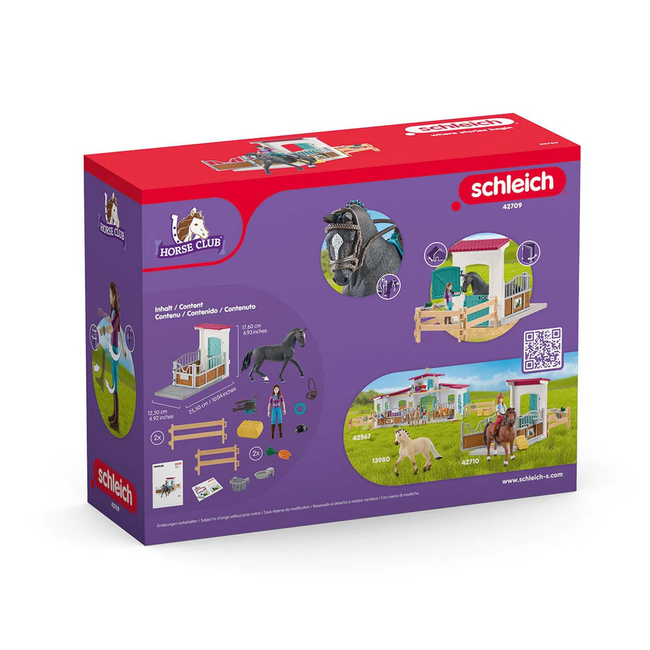 Schleich Horse Club Horse Box with Lisa and Storm 42709