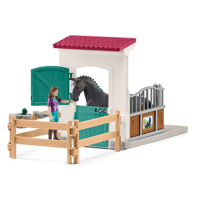 Schleich Horse Club Horse Box with Lisa and Storm 42709