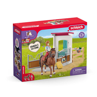 Schleich Horse Club Horse Box with Hannah & Cayenne  42710