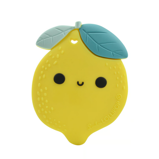 Loulou Lollipop Loulou Lollipop Silicone Teether Single - Lemon