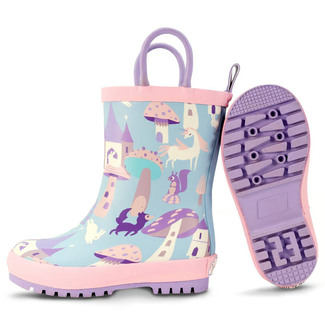 Jan & Jul Enchanted Puddle-Dry Rain Boots