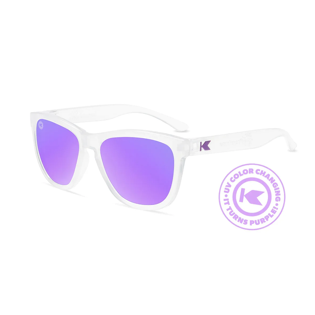 Knockaround Kids Sunglasses -Grape Jelly -  UV Colour Change Polarized