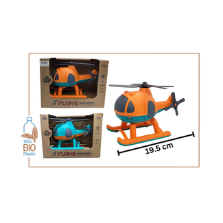 CLS 7" Wheat Straw Bioplastic Helicopter 14628
