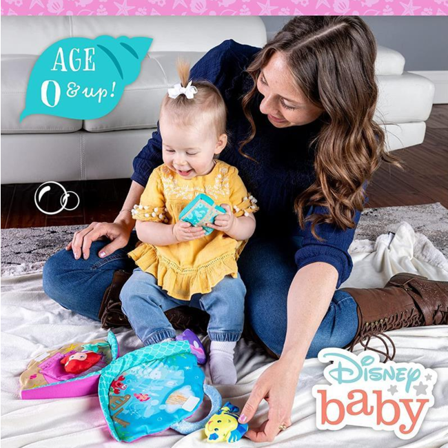 Kids Preferred Disney Baby - Princess Ariel Seashell Playset