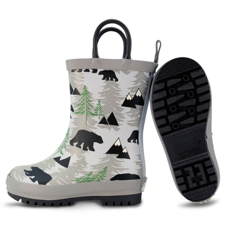 Jan & Jul Bear Puddle-Dry Rain Boots