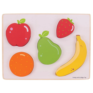 Bigjigs Lift and See Puzzle -Fruit BJT-BJ026