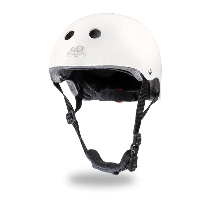 Kinderfeets Toddler Helmet - Matte White