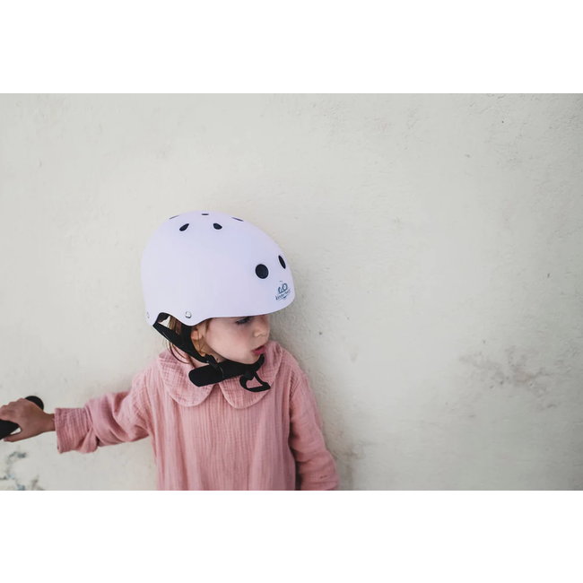 Kinderfeets Toddler Helmet - Matte White