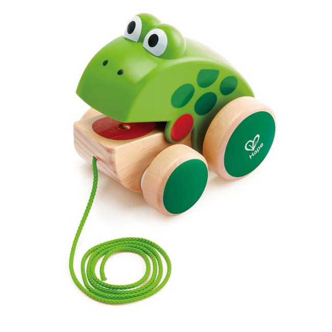Hape - Frog Pull Along E0361