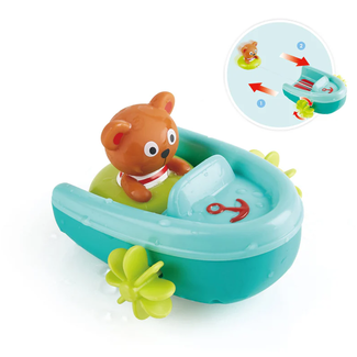 Hape - Tubing Pull Back Boat E0217