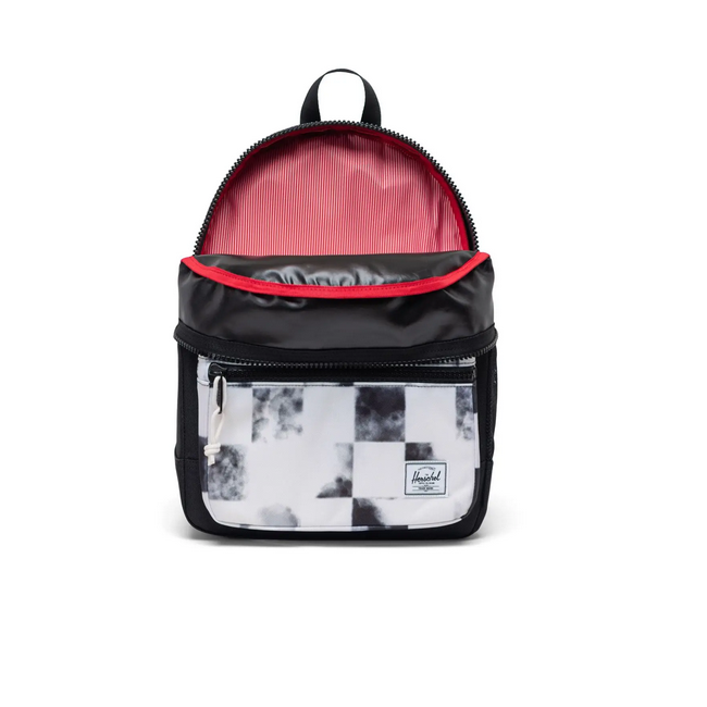 Herschel Heritage Kids Backpack Black Distressed Checker (New Sizing)