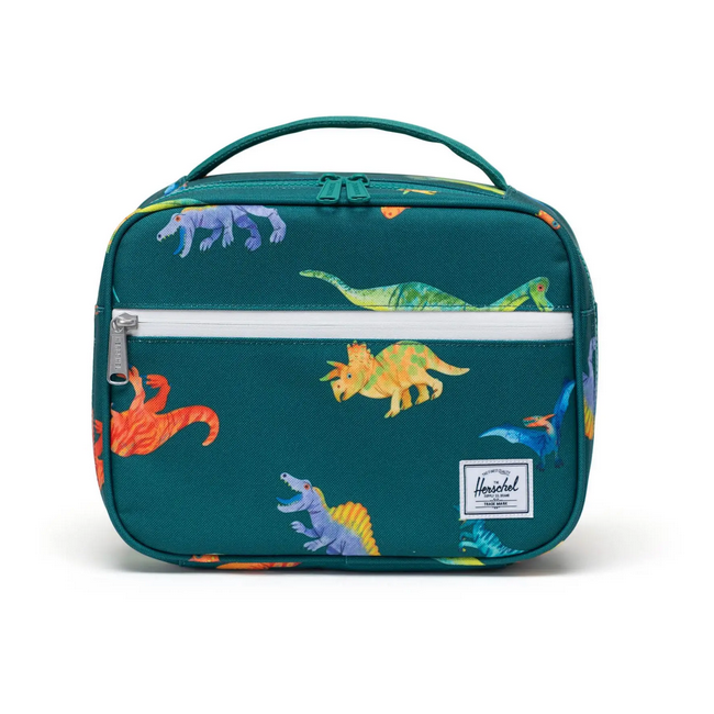 Herschel Pop Quiz Lunch Box Aventurine Watercolour Dinos