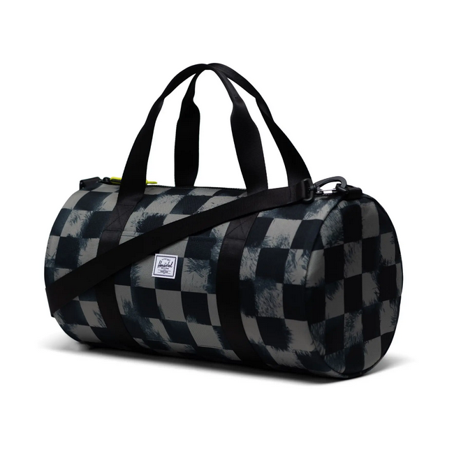 Herschel Little Hershel Classic Duffle - Black Stencil Checker