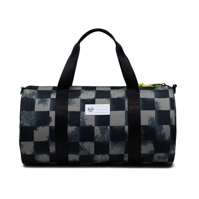 Herschel Little Hershel Classic Duffle - Black Stencil Checker