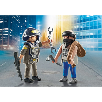 Playmobil Duo Pack Tactical Police with Thief 71505