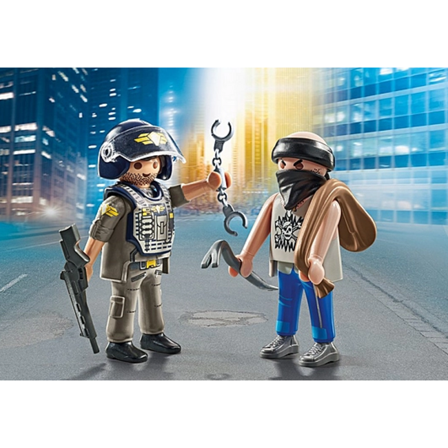 Playmobil Duo Pack - Tactical Police with Thief 71505