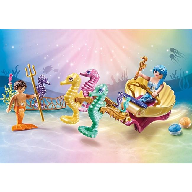 Playmobil Princess Magic - Mermaid Seahorse Carriage 71500