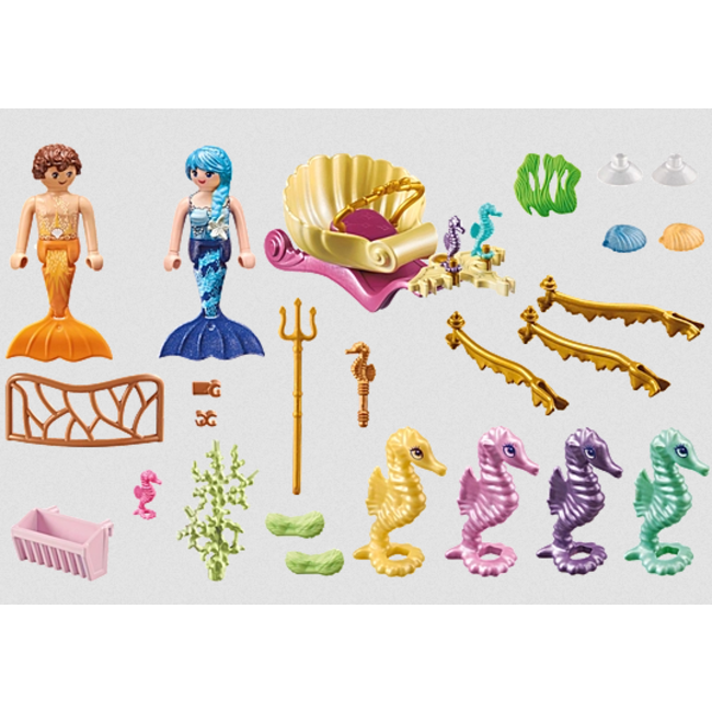Playmobil Princess Magic - Mermaid Seahorse Carriage 71500
