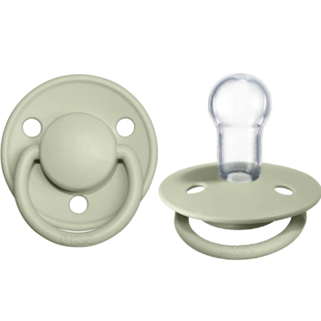 Bibs De Lux Silicone Pacifier  o/s Sage