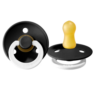 BIBS Glow Pacifier Size 2 Black
