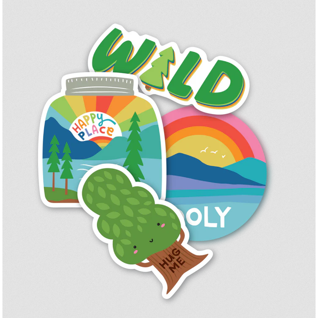 Ooly Stickiville Wild Outdoors Vinyl Stickers