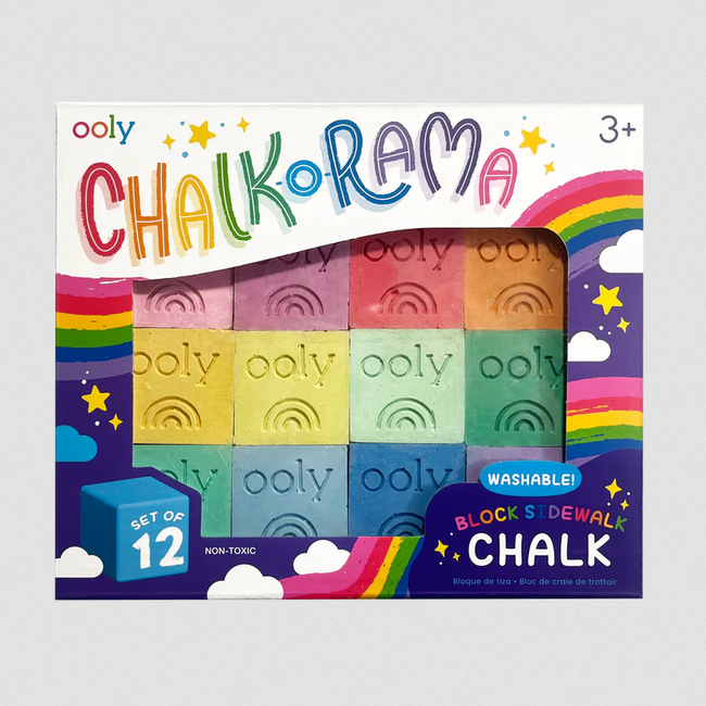 Ooly Ooly - Chalk-O-Rama Block Sidewalk Chalk