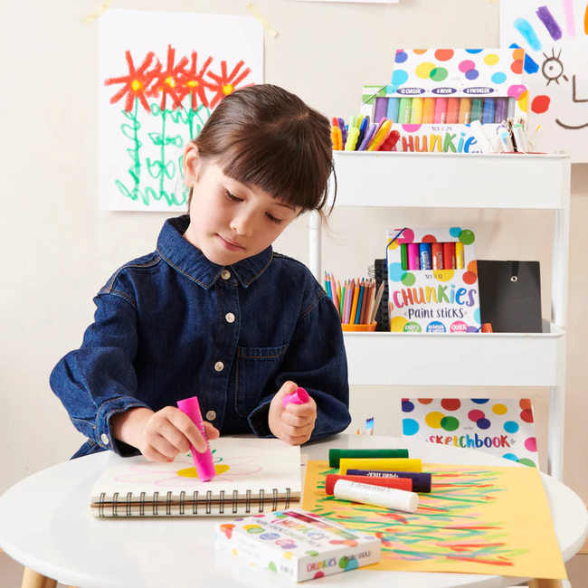 Ooly Ooly - Chunkies Classic Paint Sticks 6pk