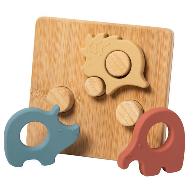 Mary Meyer Simply Silicone Bamboo Safari Puzzle