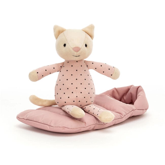 Jellycat Jellycat - Sleeping Bag Snuggler Cat