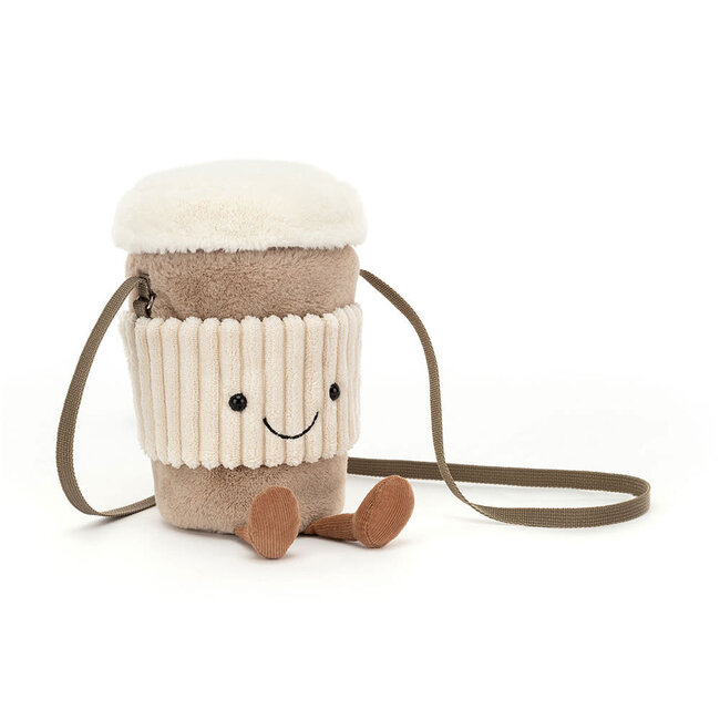 Jellycat +!Jellycat - Amuseables Perkle Coffee Shoulder Bag
