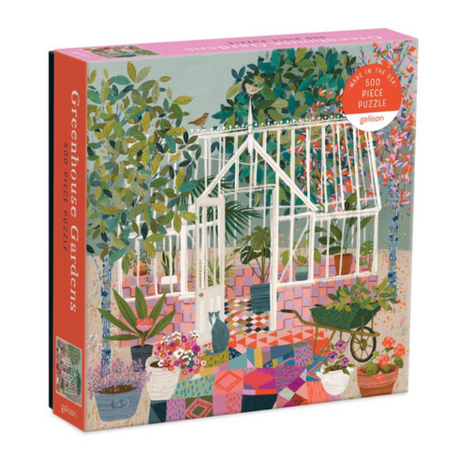 Galison 500pc Greenhouse Gardens Puzzle