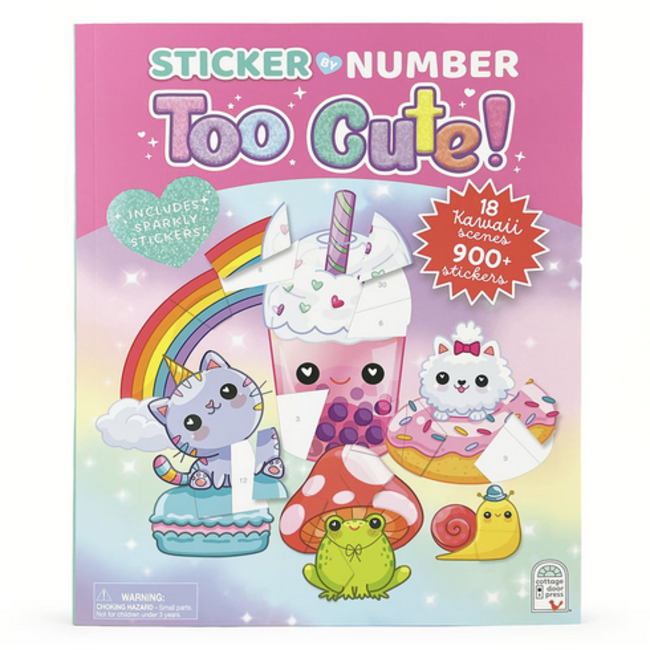 Sticker by Number: Too Cute!