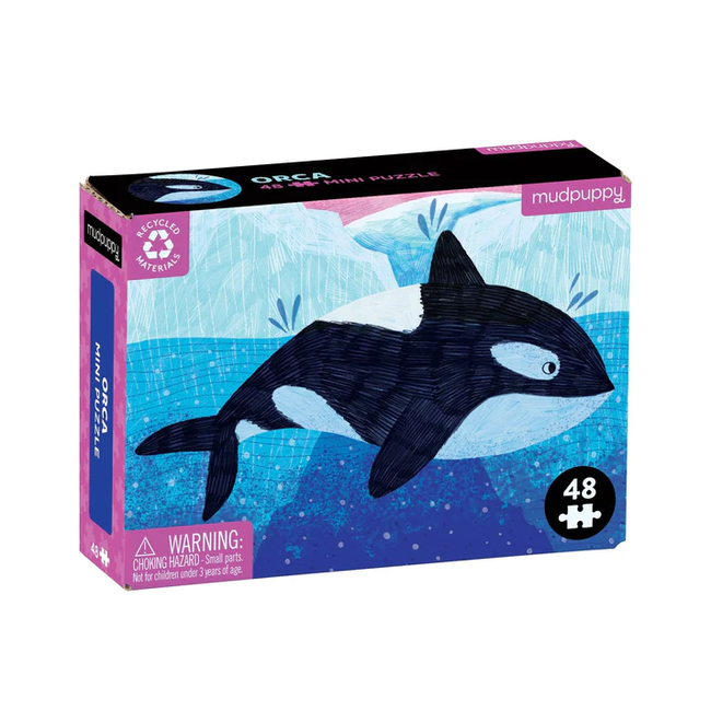 Mudpuppy 48pc Orca Mini Puzzle