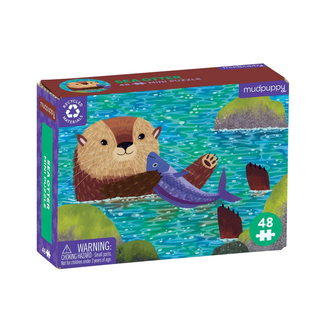 Mudpuppy 48pc Sea Otter Mini Puzzle