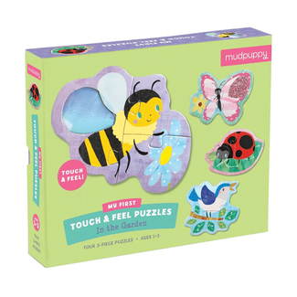 Mudpuppy Touch & Feel Puzzles - In the Garden