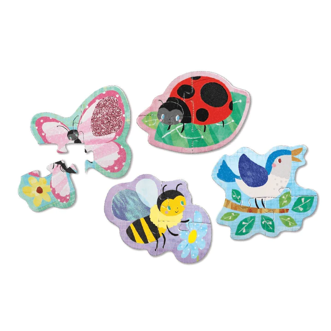 Mudpuppy Touch & Feel Puzzles - In the Garden