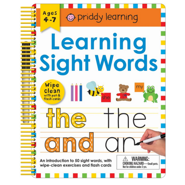 Wipe Clean: Learning Sight Words