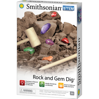 Smithsonian Rock and Gem Dig Kit