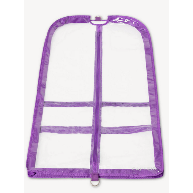 Capezio Capezio  B305 Clear Garment Bag Purple