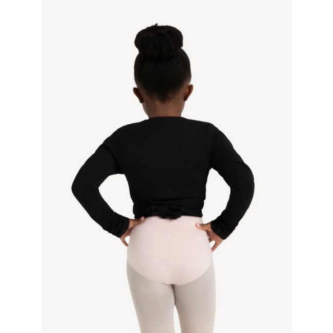 Capezio Wrap Top Black CC850C